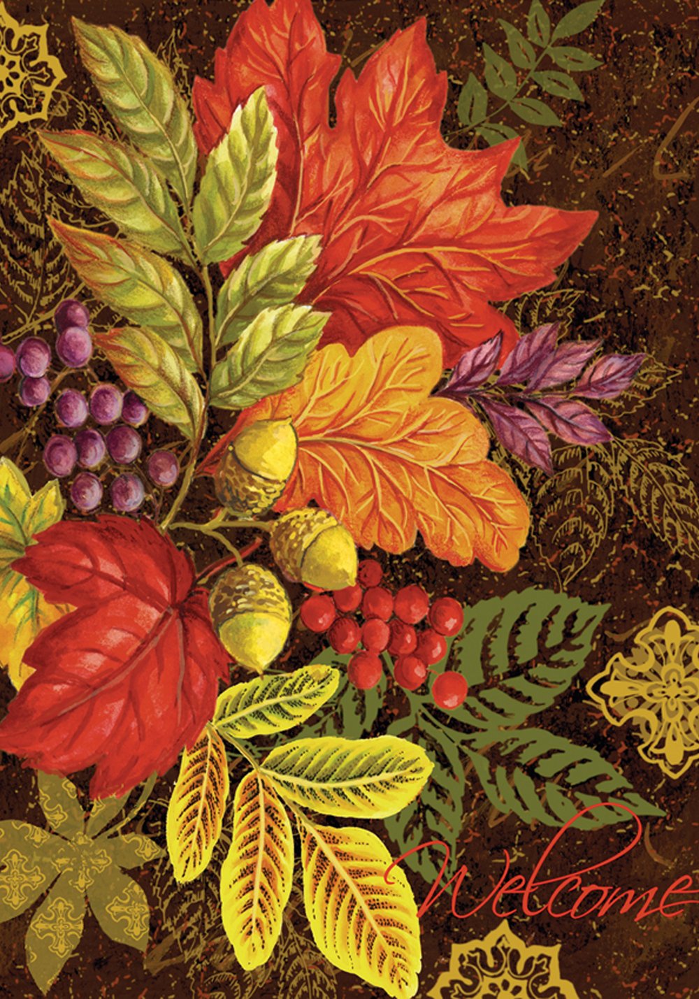 Amazon.com : Toland Home Garden 109387 Changing Colors Fall Flag 28x40 ...