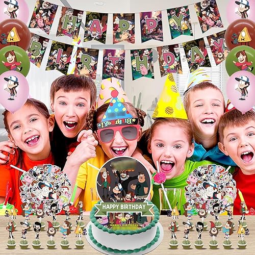 Miniatura 8 de 106 piezas de suministros de fiesta, suministros de fiesta de cumpleaños globos 01