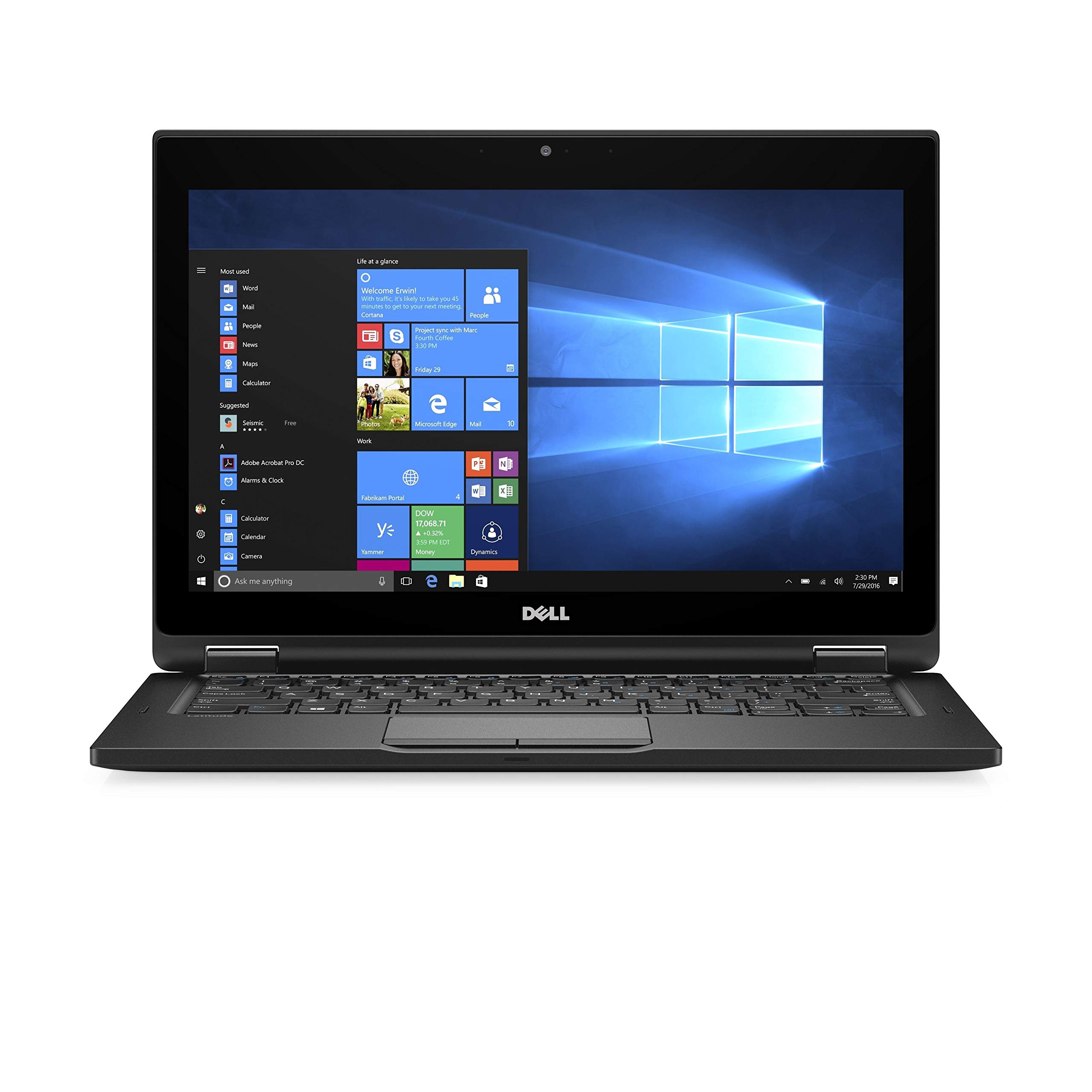 Dell Latitude 5289 2-in-1 Intel Core i5-7200U X2 2 5GHz 8GB 128GB Dark Gray Renewed