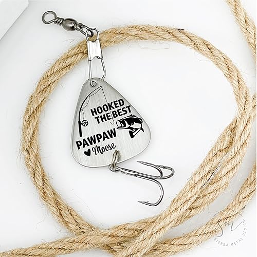 Miniatura 7 de Papa Gift for Papa Hooked The Best Papa Fishing Lure Papa Gift Father's Day Gift Idea Papa Fishing Lure Grandpa Gift Idea Papa Birthday Papa