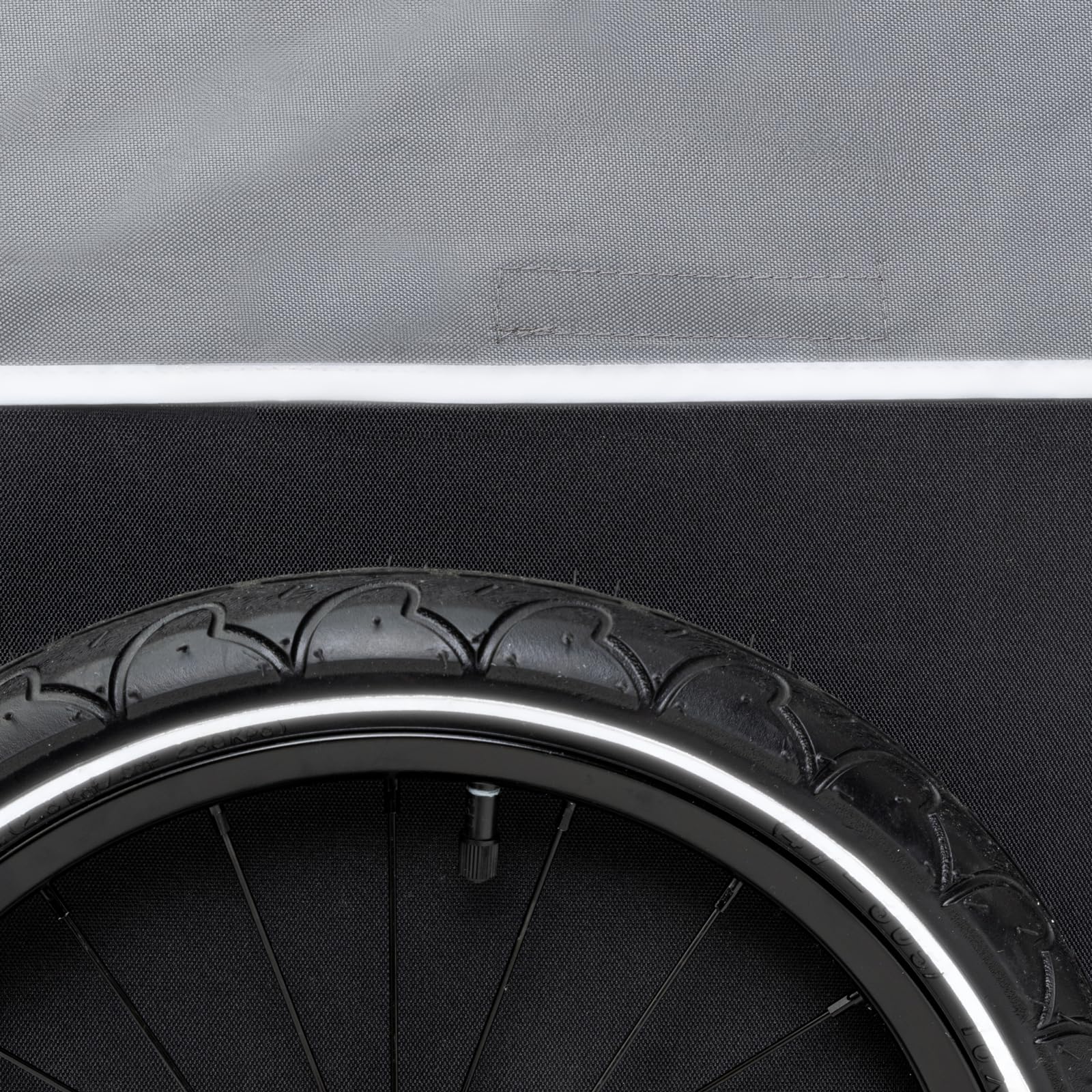 qeedo Cargo Trailer Fahrradanhänger Lastenanhänger, Fahrrad Transportanhänger, klappbar