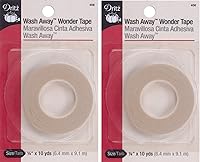 Vista 1 de Dritz 406 - Cinta adhesiva de 1/4 in x 10 yardas., Paquete de 2