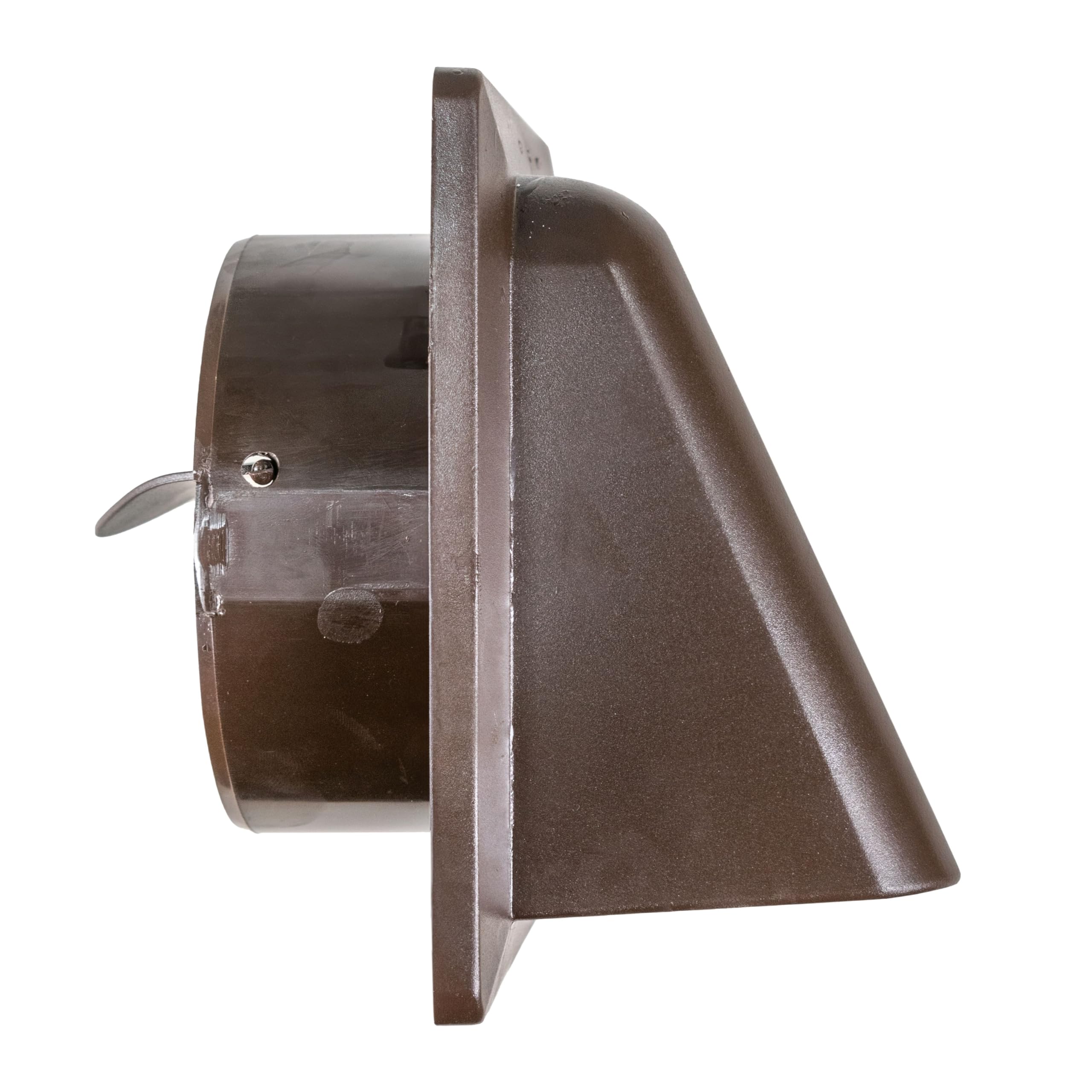 Cost Wise Brown External Ducting Air Vent Draft Flap,Duct Cowel,100Mm ,Whire,Graphite (Brown)