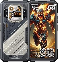 Sponsored You’re seeing this ad based on the product’s relevance to your search query.Learn more about this advertisement CUBOT Kingkong X 5G Mobile Phone Without Contract, Android 14 Rugged Smartphone, 32GB + 256GB/2TB, IP68&IP69K, 10200mAh Battery, 6.58 Inch FHD+ 120Hz, Supports NFC, OTG, Fingerprint with 33W Quick