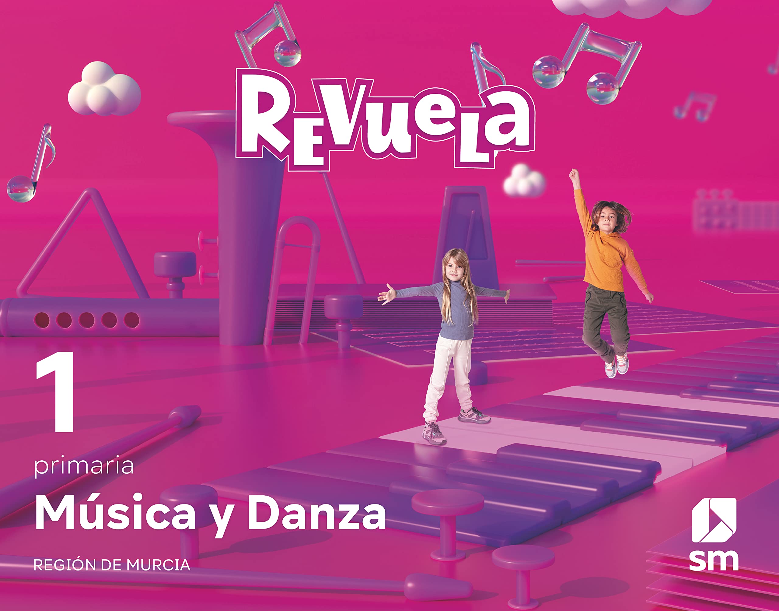 Música y Danza 1 Primaria Revuela livre scolaire Région de Murcia