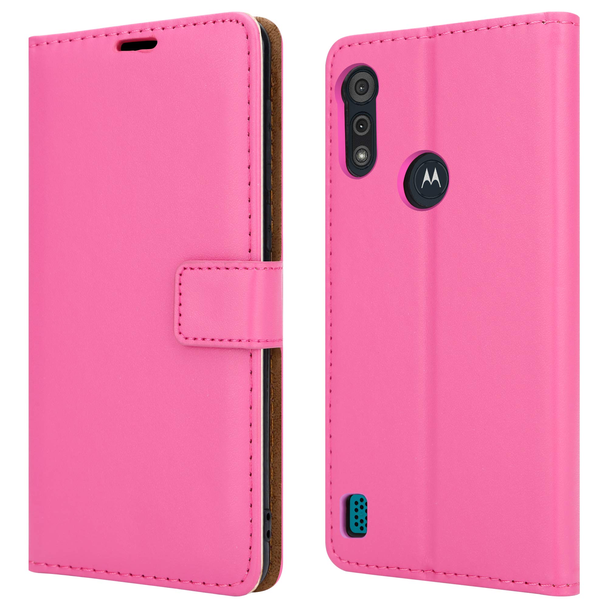 Case For Motorola Moto E7i Power XT2097 Leather Magnet Flip Wallet Phone Cover - Picture 19 of 36
