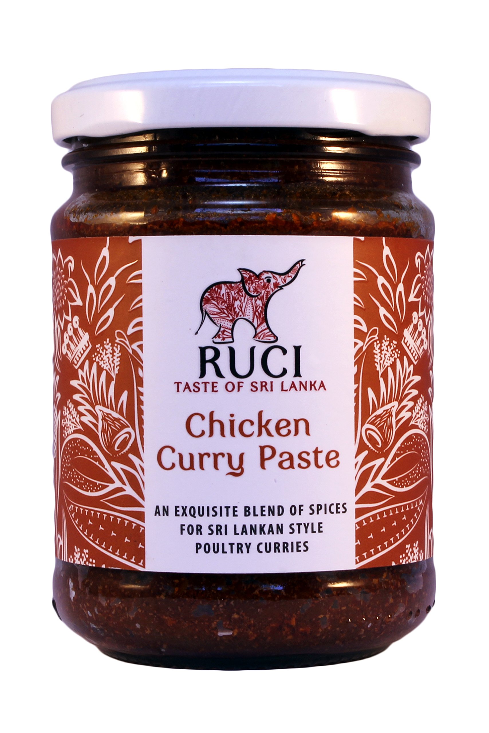RUCI Authentic Sri Lankan Concentrated Spicy Pirattal Curry Paste with