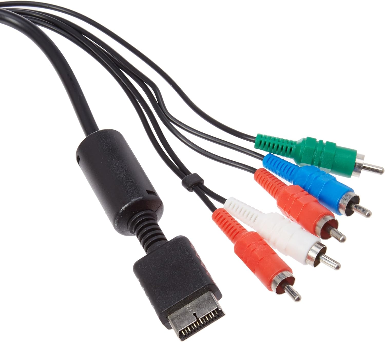 2 Pack High Resolution HDTV Component RCA AV Audio Video Cable for PS3 & PS2 PlayStation