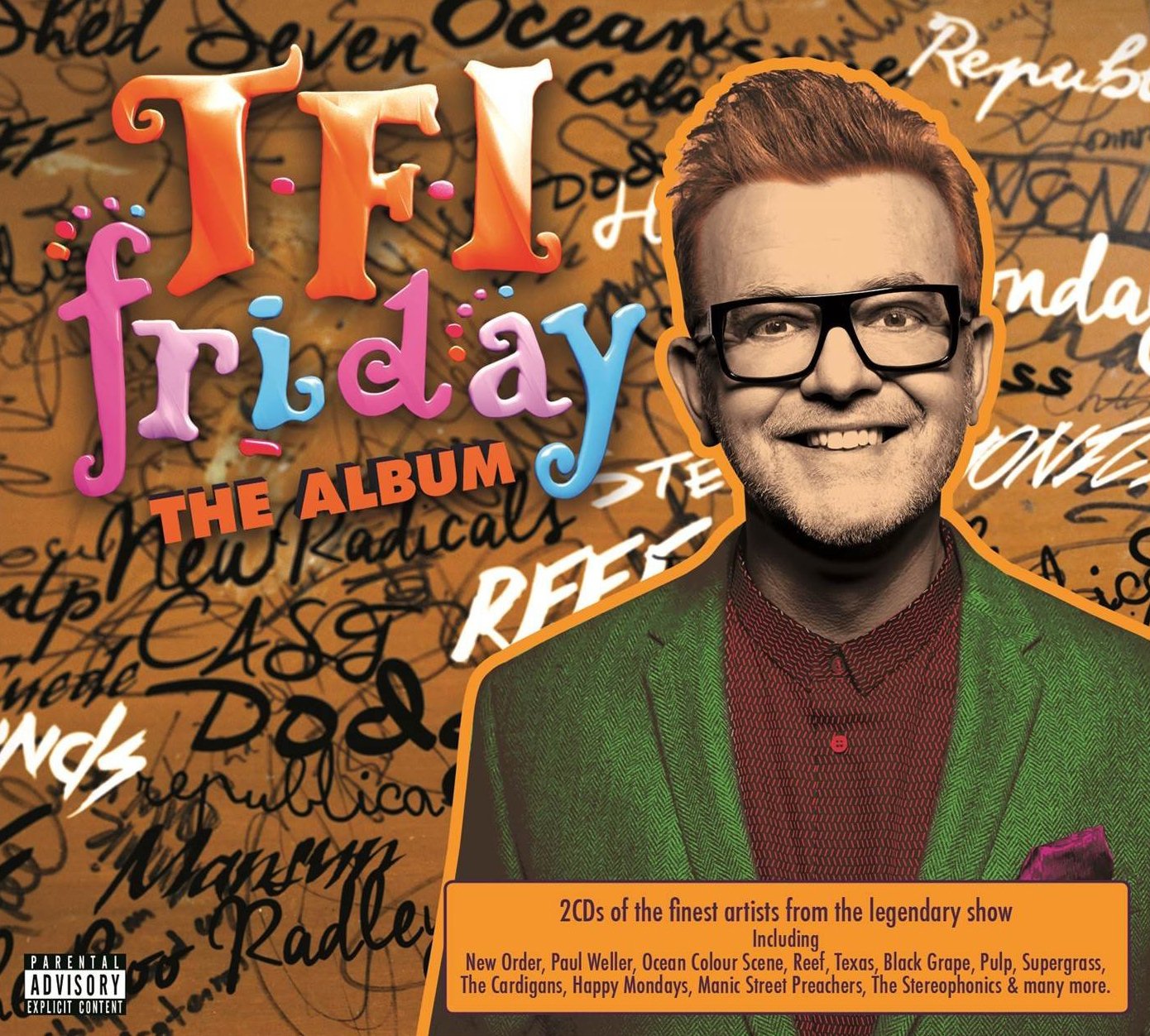 (IQ189) TFI Friday, The Album - 2015 double CD