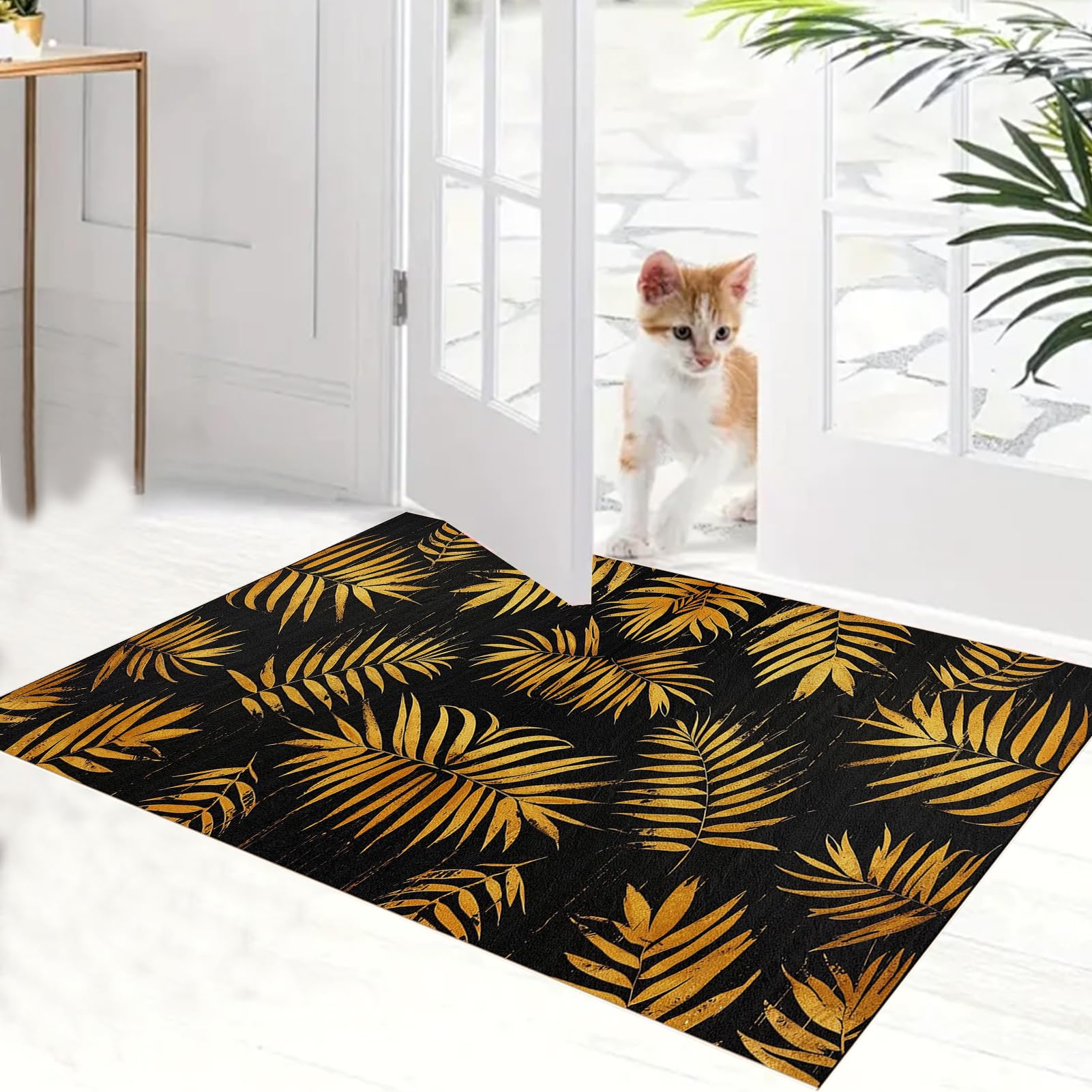 Dywan Chodnik Kuchenny Zmywalny Antypoślizgowy Dywan Biegacz Długi Korytarz Dywany Salon Dywan Sypialnia Nowoczesne Długie Maty Do Wejścia Balkon Łazienka Pralnia 80 x 250 cm