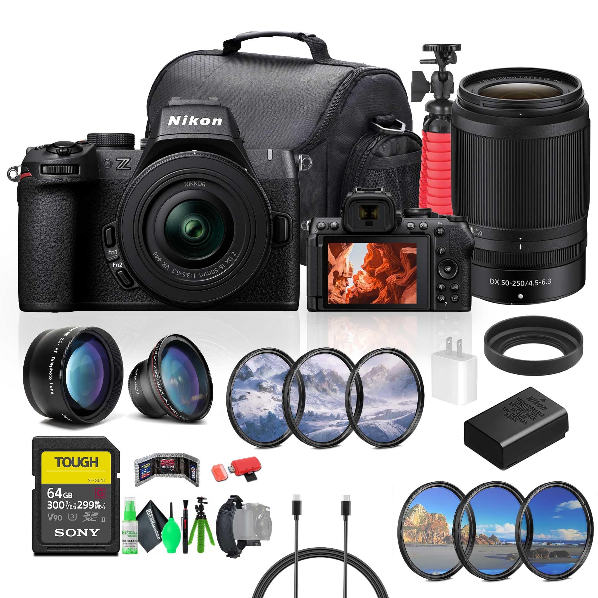 Amazon | Nikon Z50 II コンパクトミラーレスデジタルカメラ NIKKOR Z