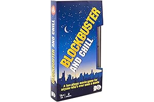 Blockbuster and Chill: 2 Player Party Game For Adults and Families
