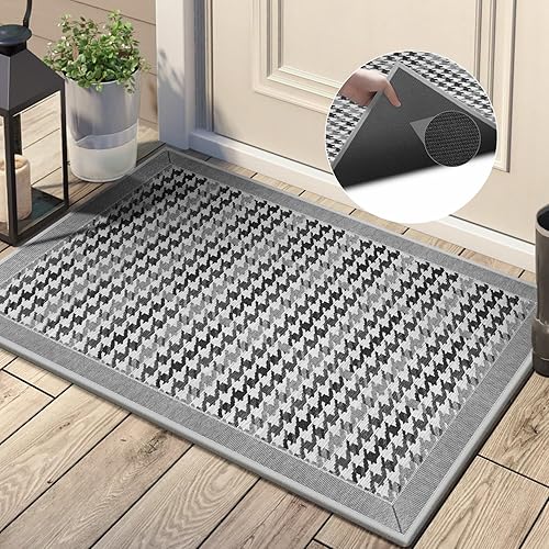 GOYLSER Lndoor - Tapete antideslizante y lavable para puerta de interior, tapete personalizado para puerta de interior, tapete para puerta de