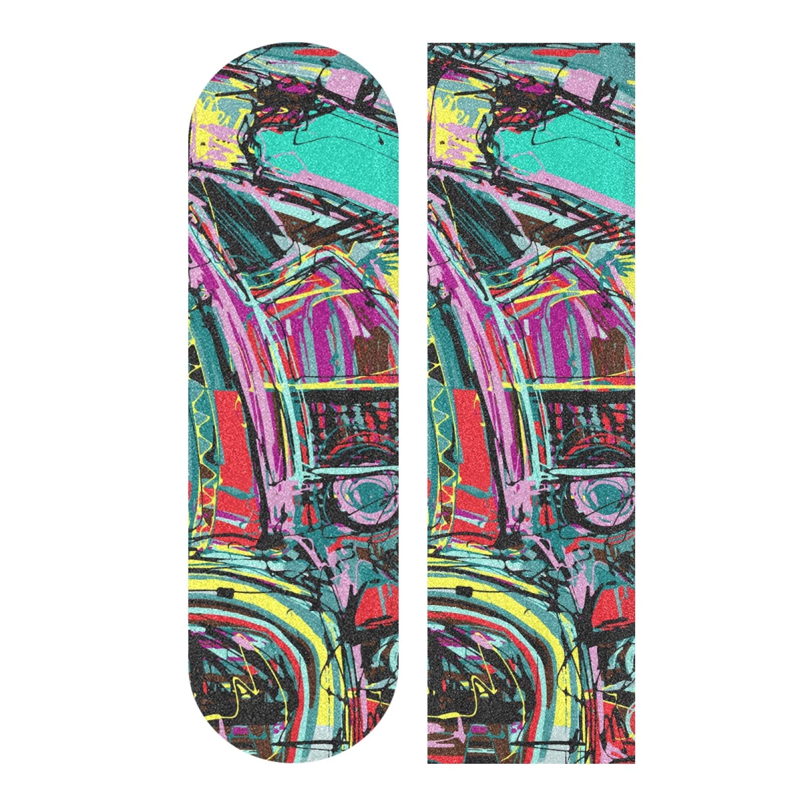 カラフルグラフィック スケートボードデッキ SANTA CRUZ×GOZILLA サンタクルーズ×ゴジラ スケートボード