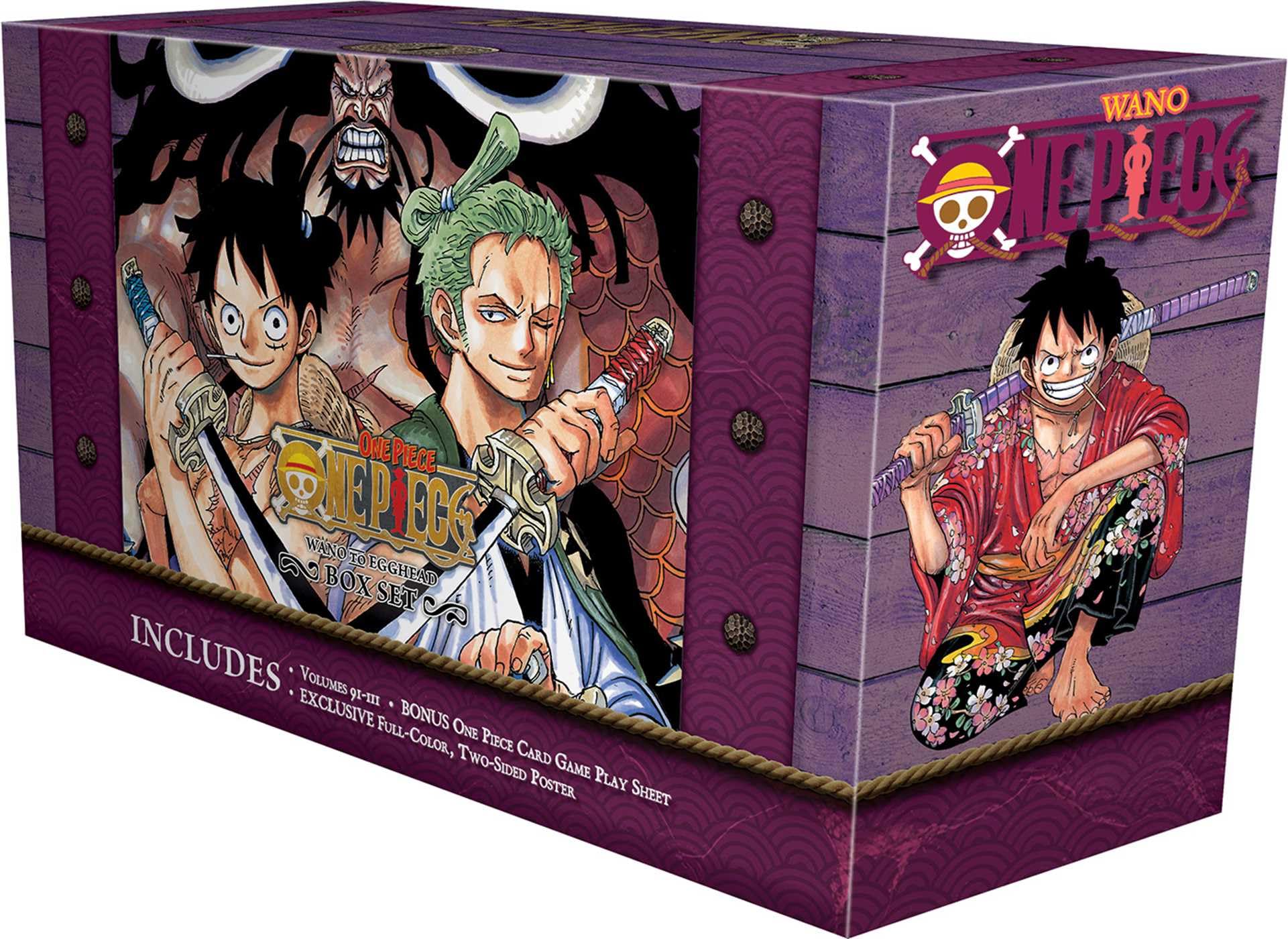 One Piece Box Set 5: Wano to Egghead: Volumes 91-111 (One Piece Box Sets)