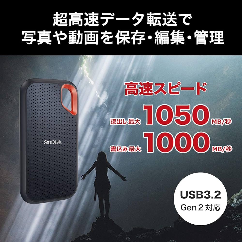 Amazon | 【Amazon.co.jp限定】SanDisk SSD 外付け 8TB USB3