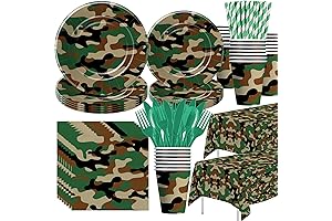 Camouflage Party Decorations bring Hunt Vibes to your Party