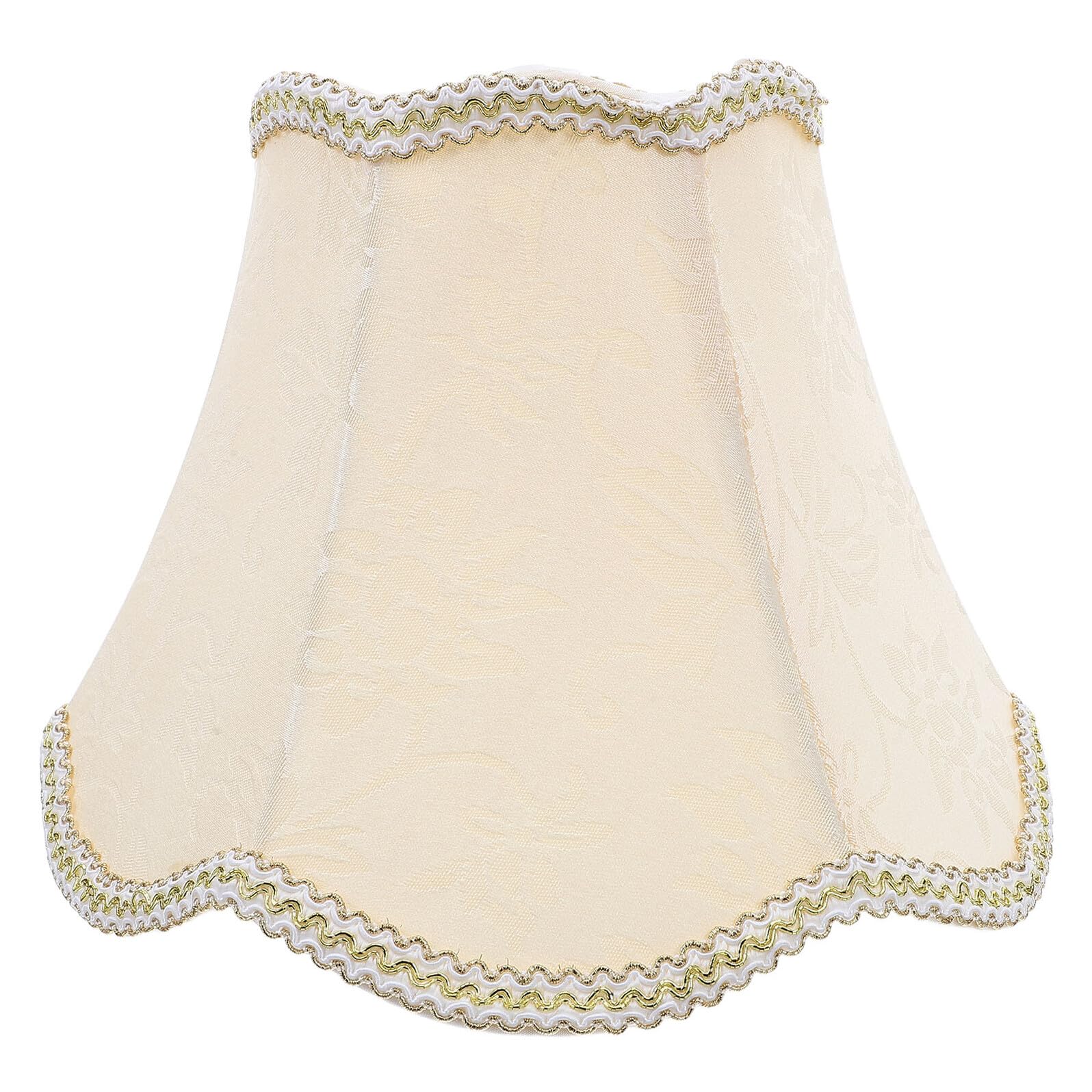 Homoyoyo Paralume Europeo a Campana Piccolo 25 CM per Lampada da Parete e da Tavolo E27 Paralume di Ricambio per Lampada Vintage per Soggiorno e Camera da Letto
