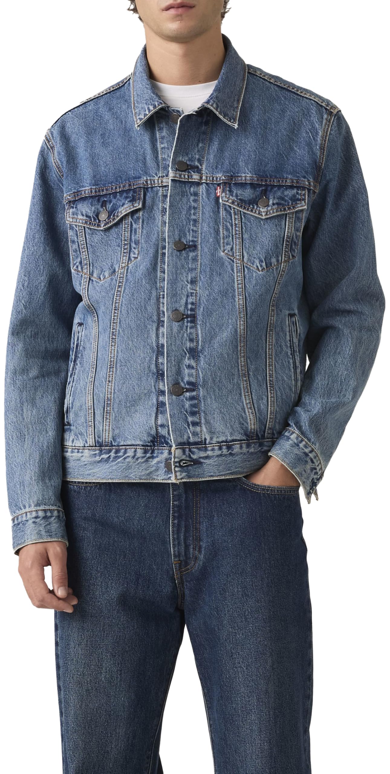 Levi's The Trucker Jacket Giacca Uomo (Pacco da 1)