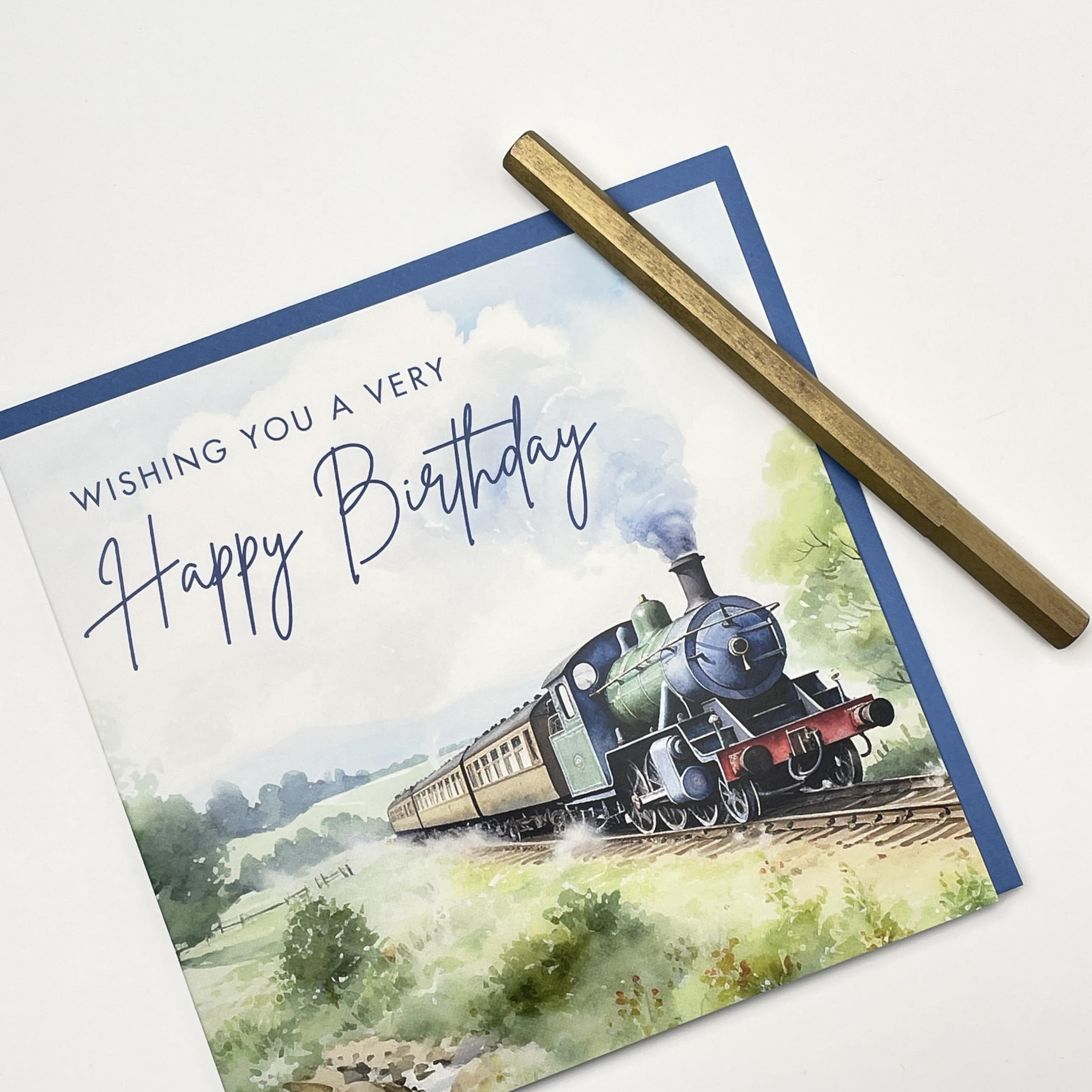 Old English Co. Carte D'anniversaire Artistique Photographique Pour