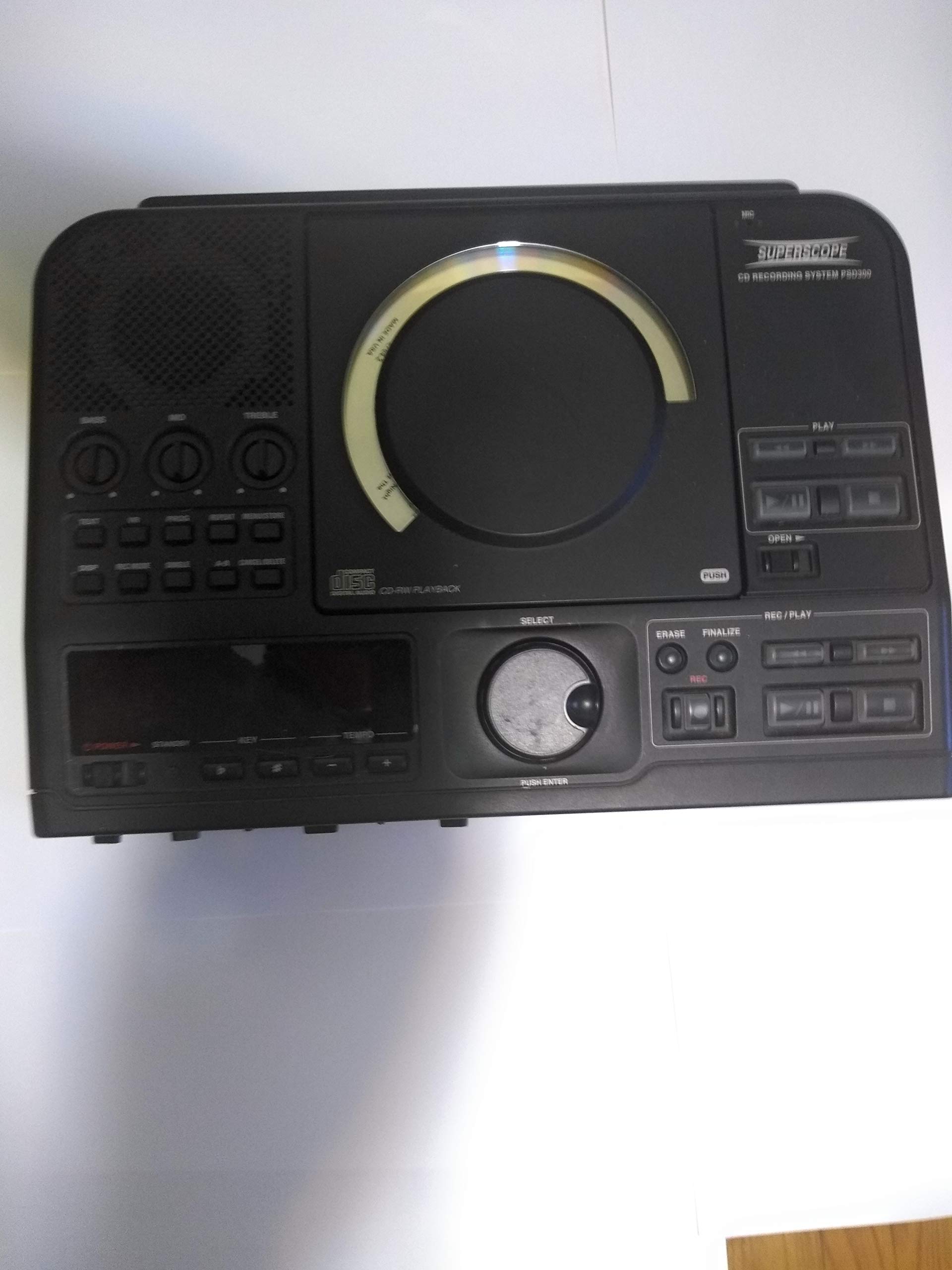 ポータブルCDプレーヤー マランツ　SUPERSCOPE PSD223 Amazon.co.jp: marantz マランツ PSD223F-B ブラック SUPERSCOPE