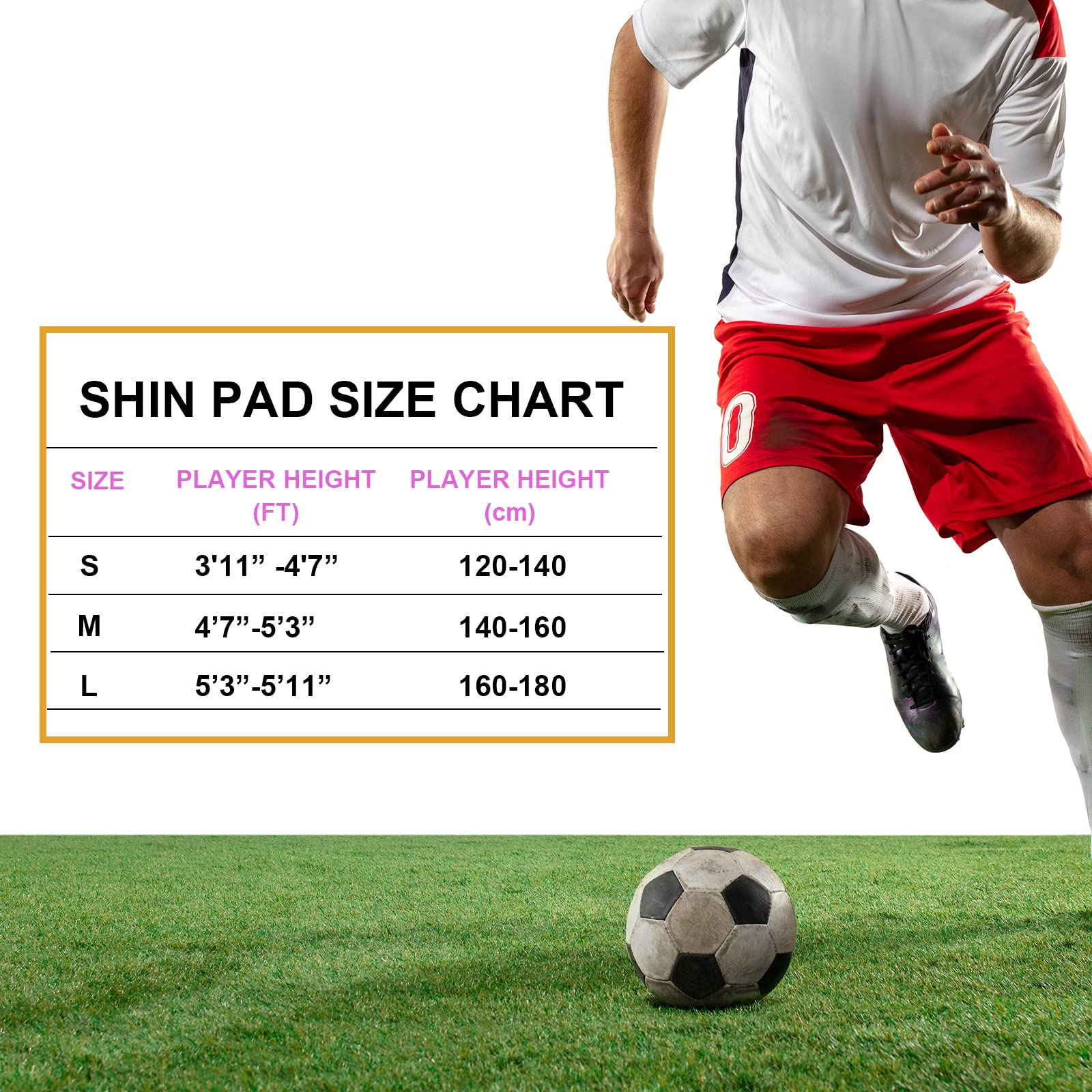 Espinilleras de fútbol para niños, jóvenes, espinilleras y espinilleras para niños y niñas para juegos de fútbol, protección de cojín EVA reduce golpes y lesiones