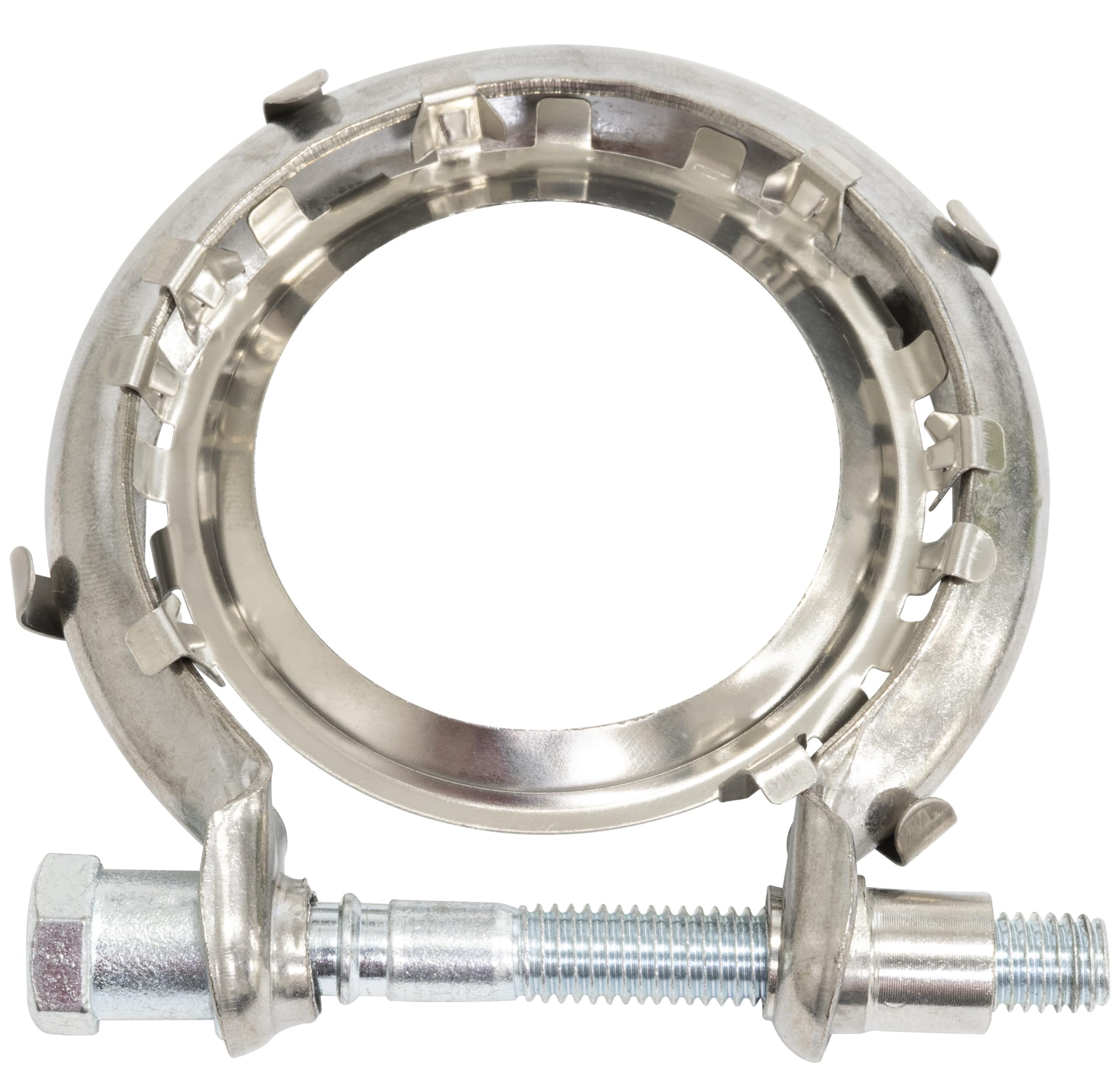 AERZETIX | Kit de collier de serrage avec joint du pot d'échappement Ø62 mm | compatible avec numéros ОЕM 2082500QAA, A6079950102, 6079950102, 208255798R
