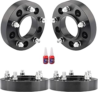 FLYCLE 1.5 inch 5x150 Hubcentric Wheel Spacers for 2007-2021 Tundra, 5 Lug 5x150mm Wheel Spacer with 14x1.5 Studs 110mm Bore for 2008-2022 Sequoia, 1998-2007 LX470, 2008-2021 LX570
