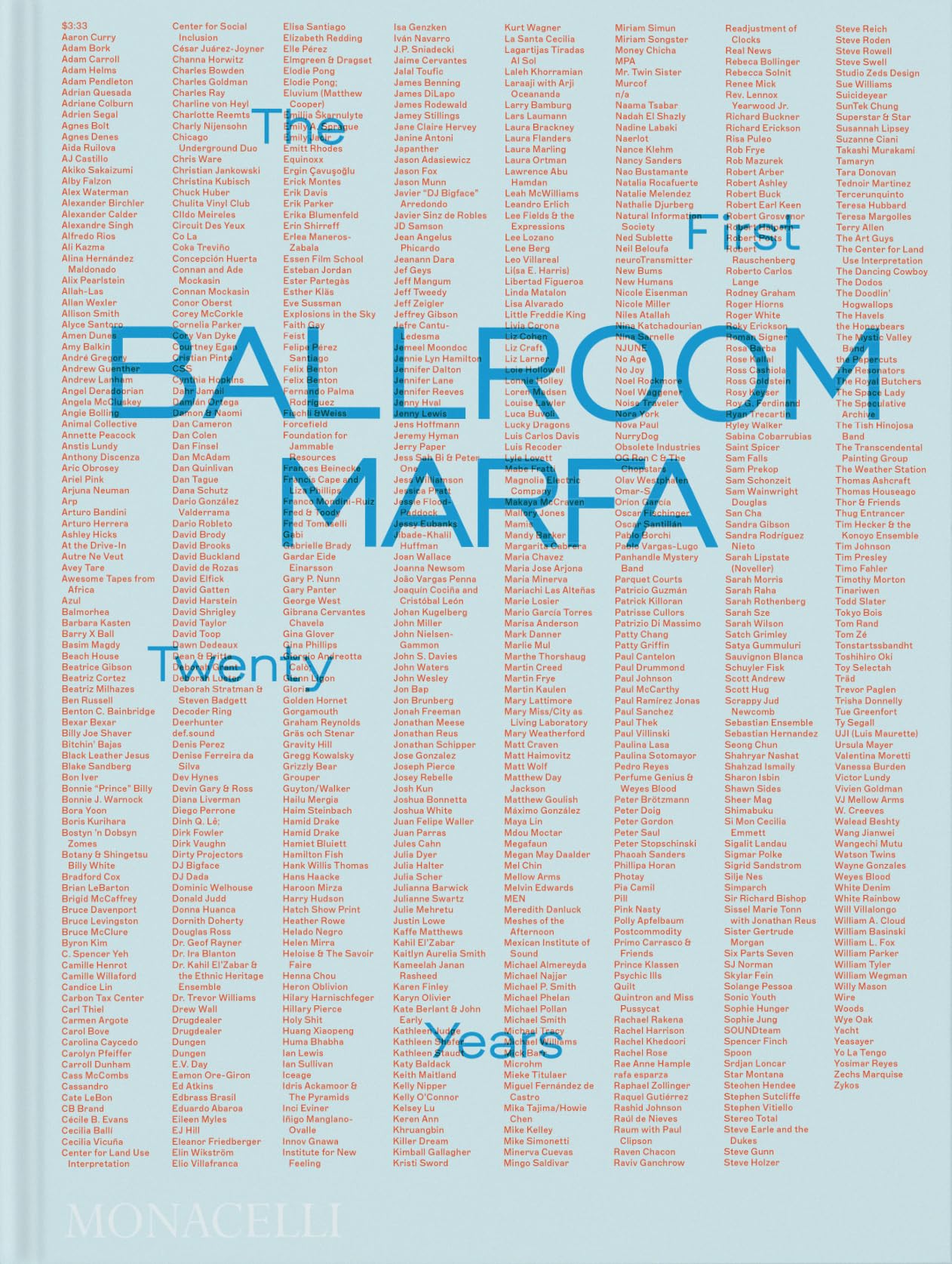 Ballroom Marfa: The First Twenty Years (ART)