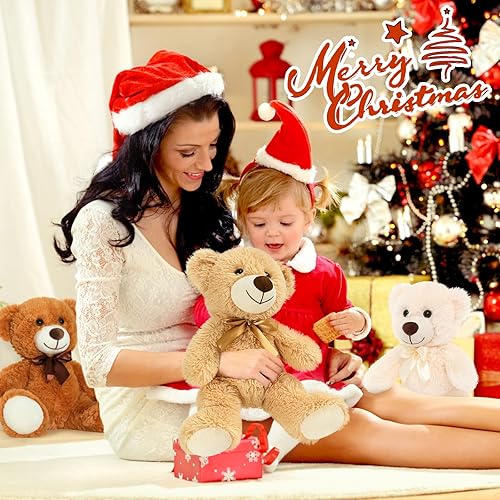 Miniatura 4 de MorisMos Oso de peluche, osos de peluche a granel de 18 pulgadas para niños, osos de tamaño mediano para baby shower, Navidad