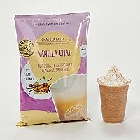 Vista 6 de Big Train Vanilla Chai Tea Latte Beverage Mix, 3.5 Pound (Pack of 1)