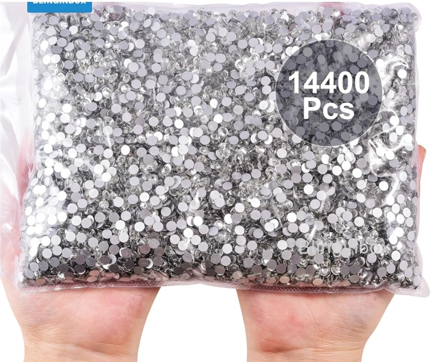 Hotfix Rhinestones Glitter Non Hotfix Rhinestones Nails Crystals Nail Accessories for Nail Charms Dress Nail Art glass rhinestones(SS30-2880PCS)