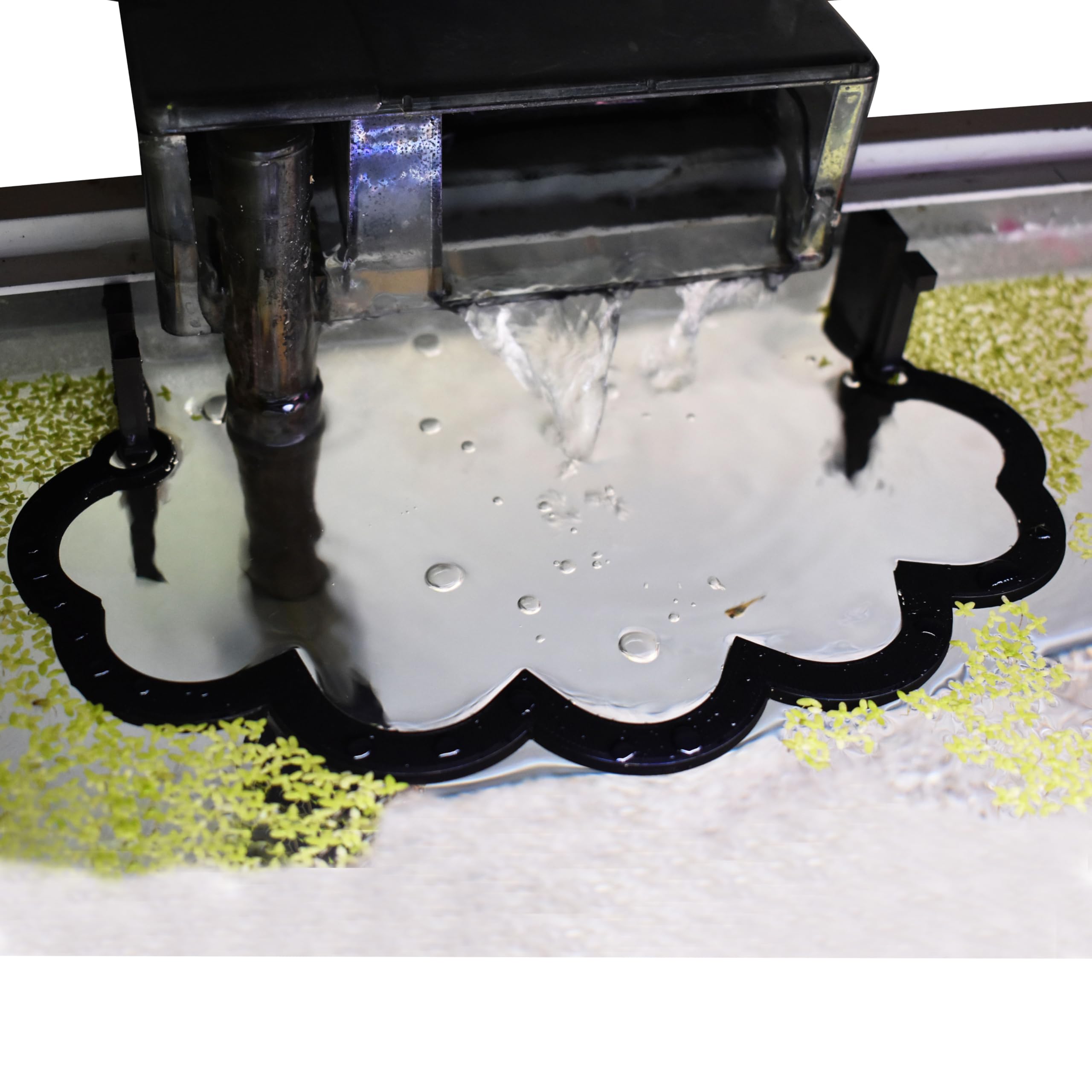 3DAquaticSolutions Aquarium Floating Plant Blocker. Aquarium Filter Corral. HOB System Protector. Aquarium Fish Tank Decor. One Size Fit All. (8"