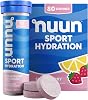 Nuun Active Hydration, Electrolyte Enhanced Drink Tablets, Strawberry Lemonade 8 Tubes12 Tabs Per Tube by Nuun Active Hydration