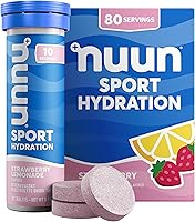 Vista 37 de Nuun Sport - Tabletas de electrolitos para una hidratación proactiva, ponche de frutas, paquete de 8 (80 porciones)