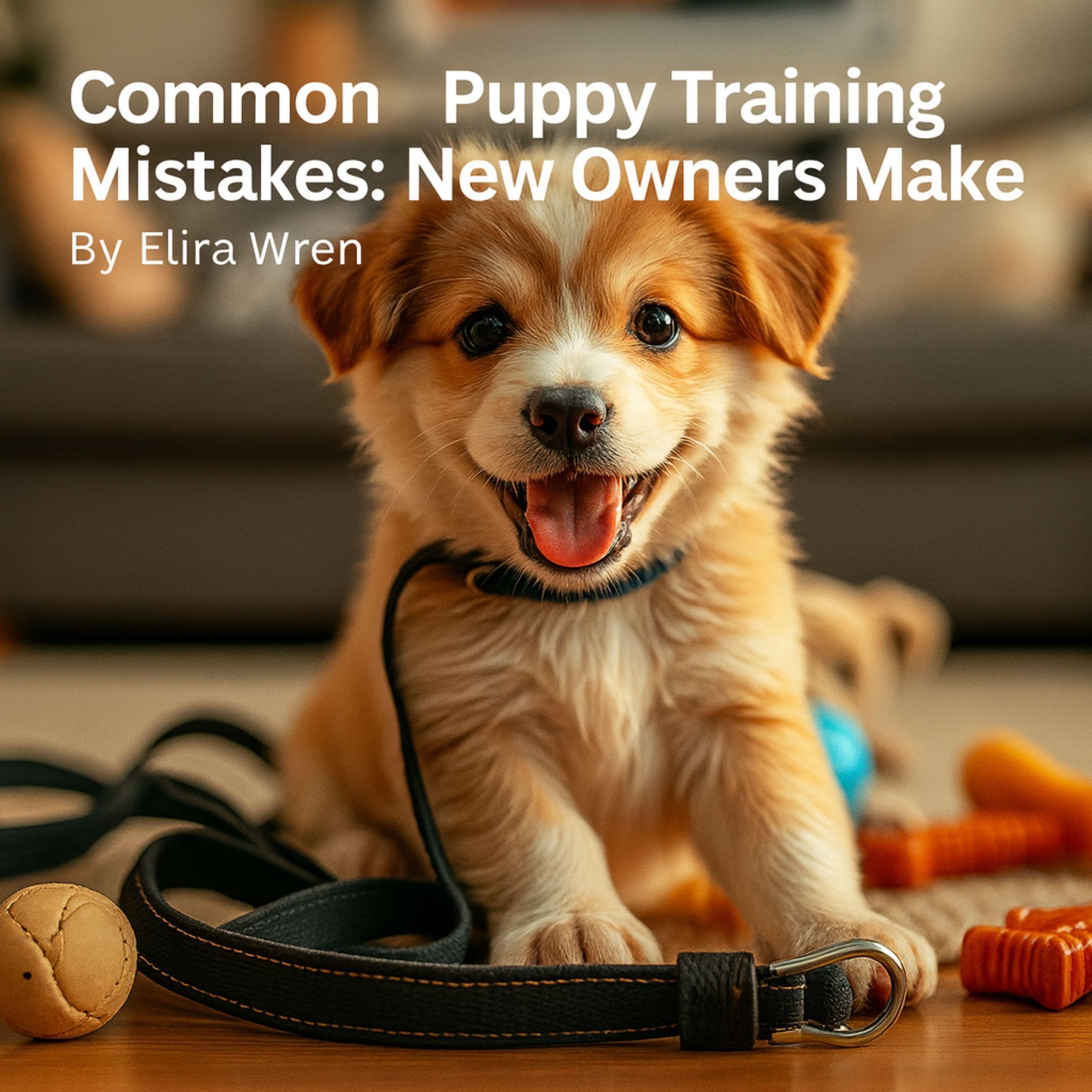 Cover art for Common Puppy Training Mistakes New Owners Make