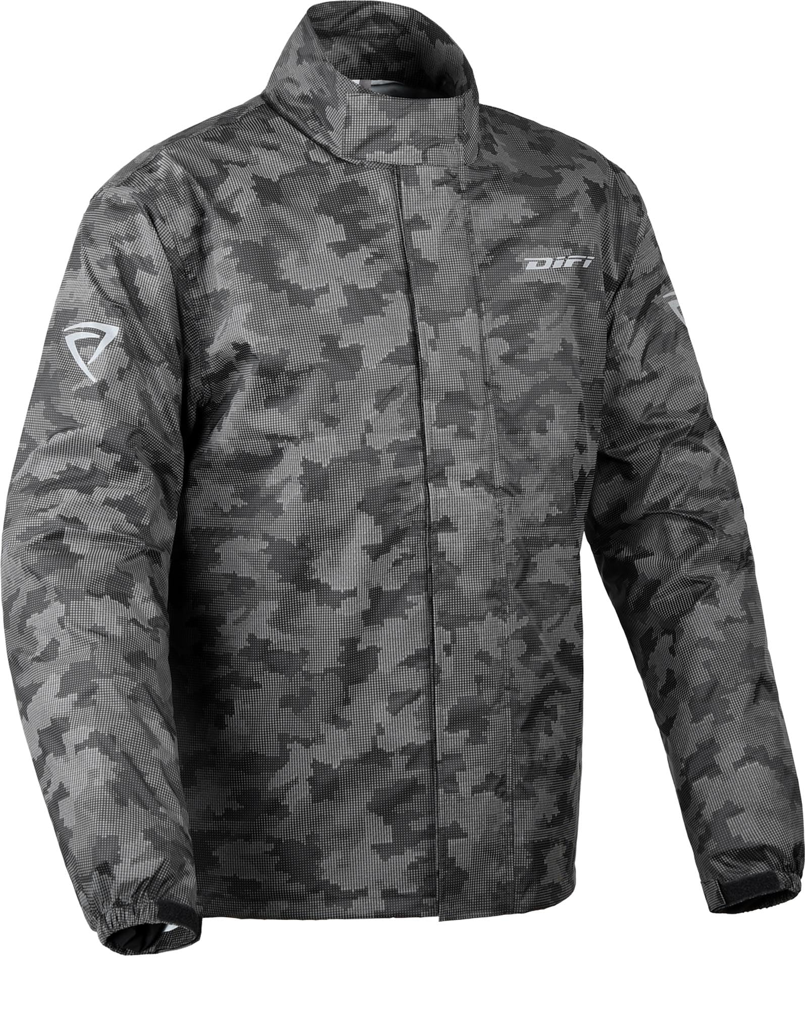 DIFI Fuzzy Camo Reflex Kurtka przeciwdeszczowa, 3XL