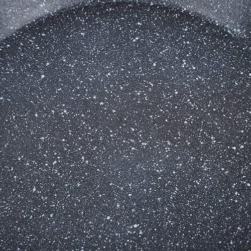 Miniatura 5 de Sartén antiadherente de fondo plano para cocina de inducción, conducción rápida del calor, mango reforzado, segura e higiénica, adecuada para