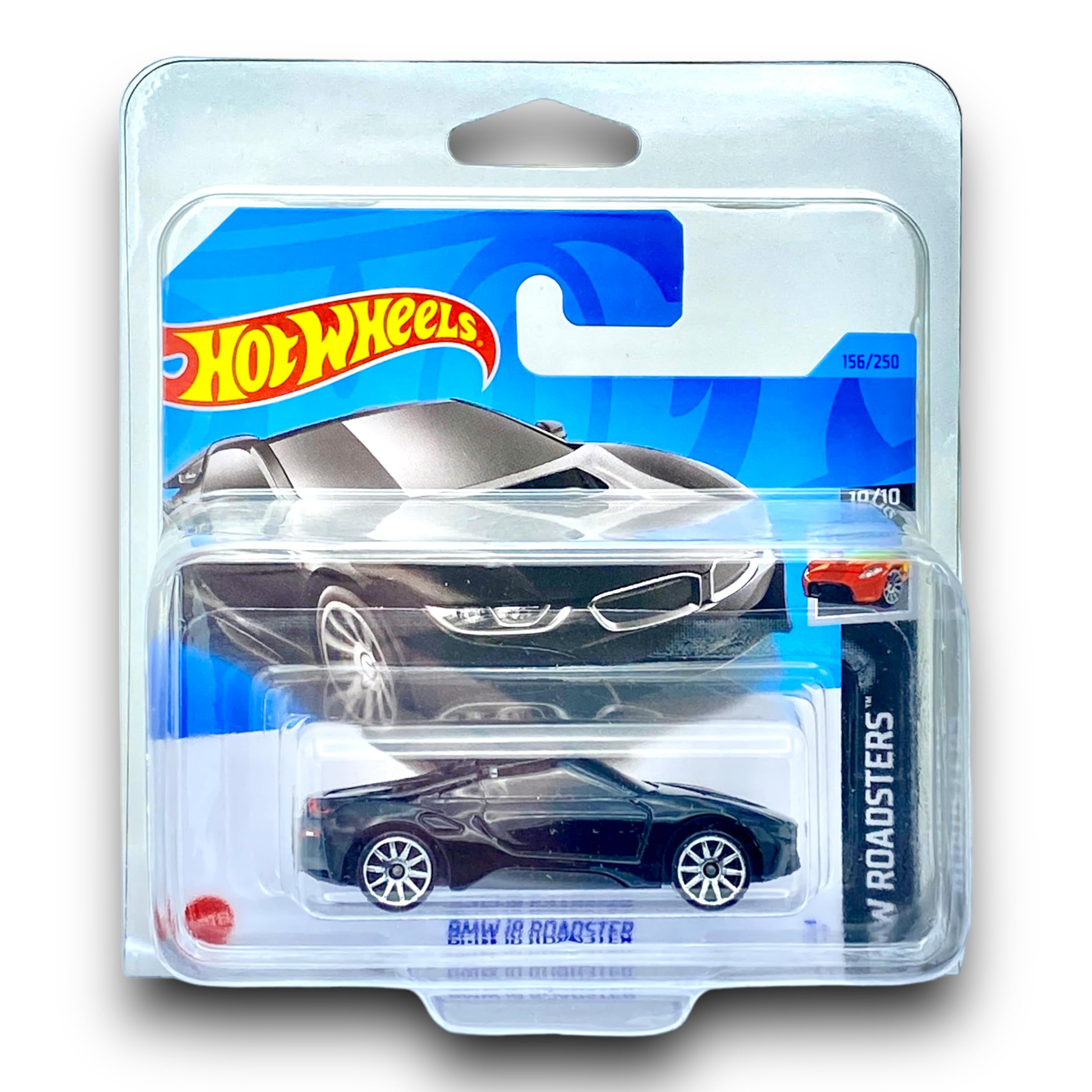 Hot Wheels BMW i8 Roadster (Black) - 10/10 HW Roadsters - 2023-156