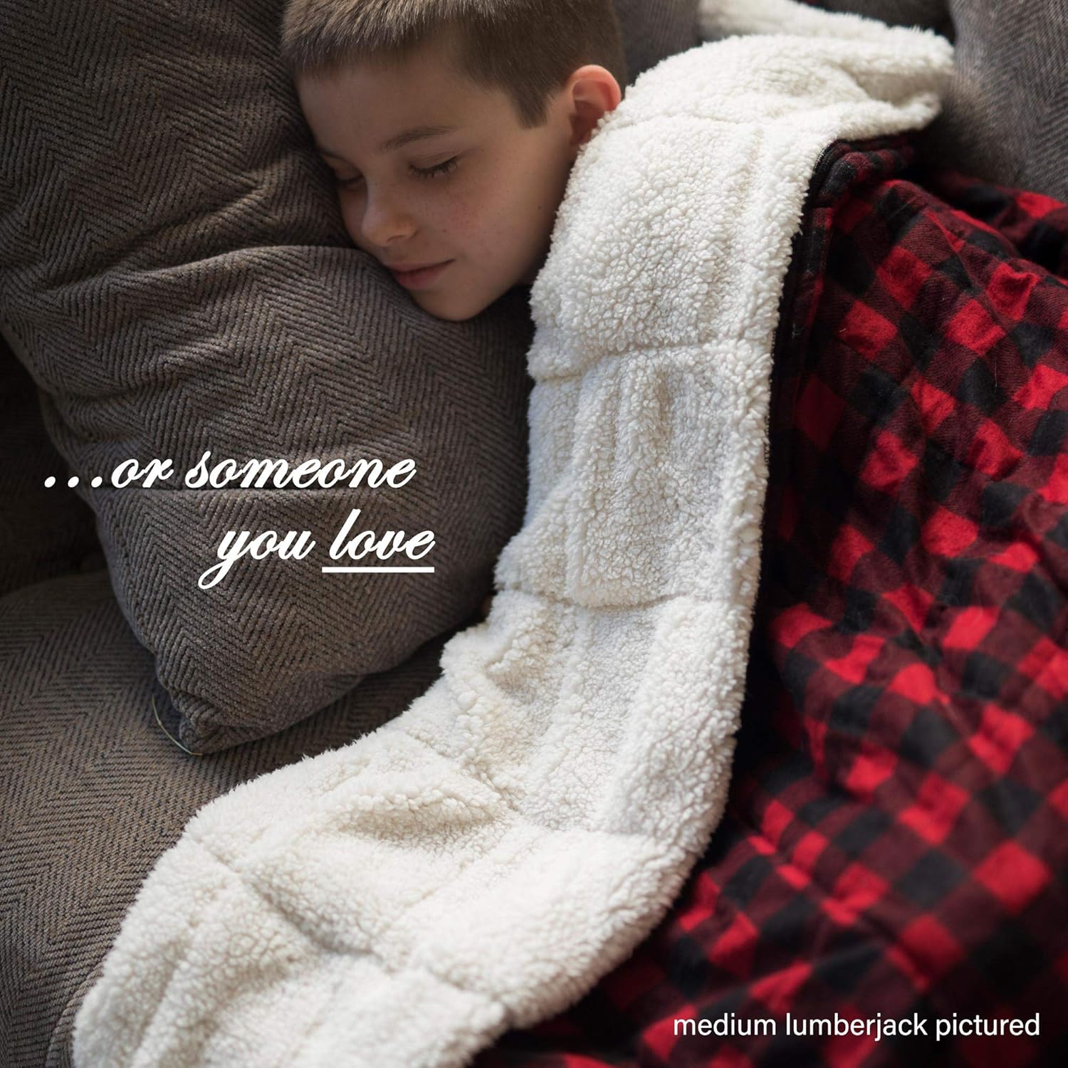 Onе-Dау Sаlе: Uр tо 60% оƒƒ Calming Covers Weighted Blanket for Kids (6 lbs, 35 x 41, Football Cotton & Minky)