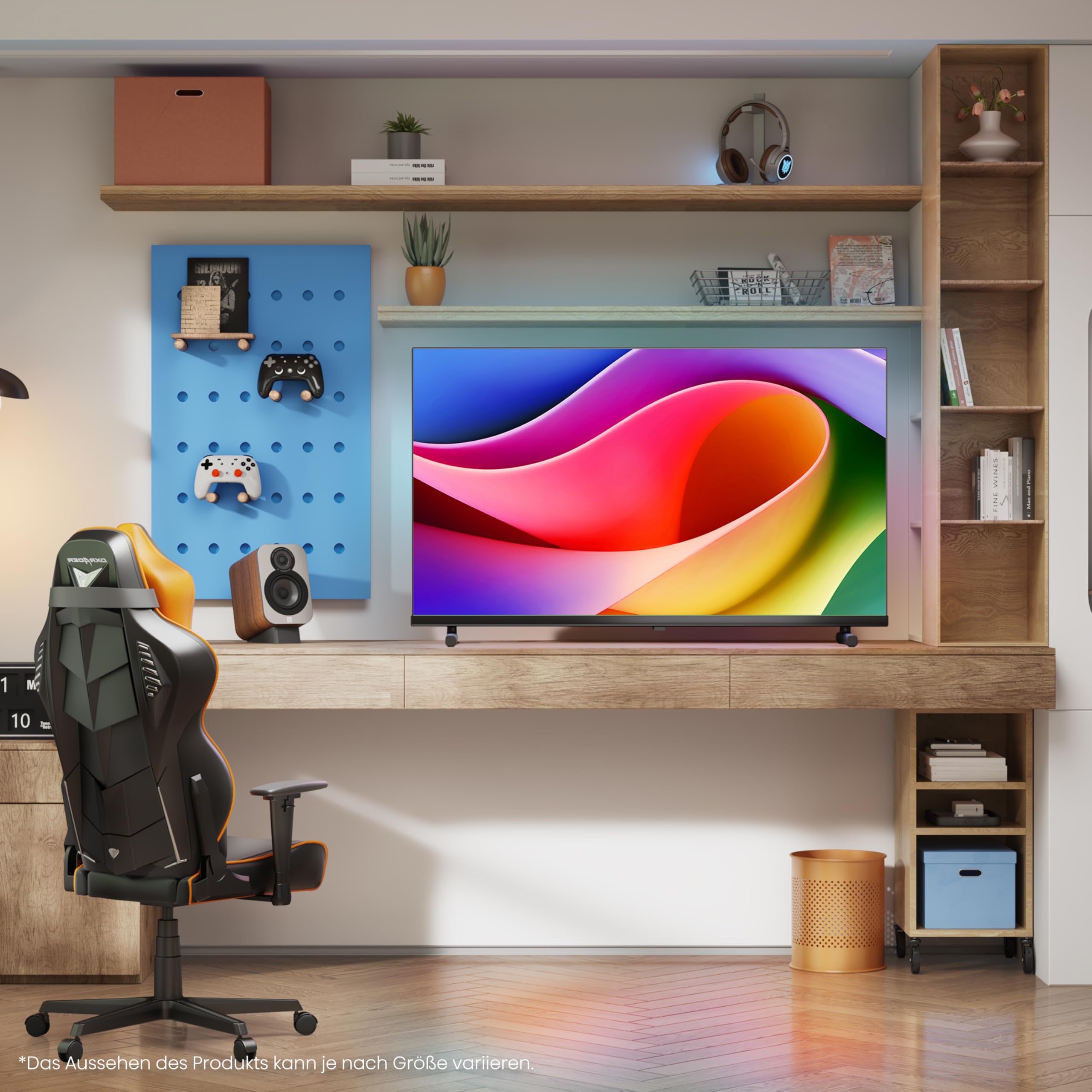 Hisense 40A5Q Fehrnseher, 40 Zoll, 2K QLED, Smart TV, Game Mode, AI Sports Mode, Dolby Atmos, Dolby MS12, DTS X, HDR10, HLG, Full HD, High Contrast, Rauschunterdrückung [2025]