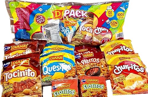 DIAN PACK BOQUITAS A BASE DE MAIZ NATURAL (PACK DE 12 BOLSITAS SURTIDAS)