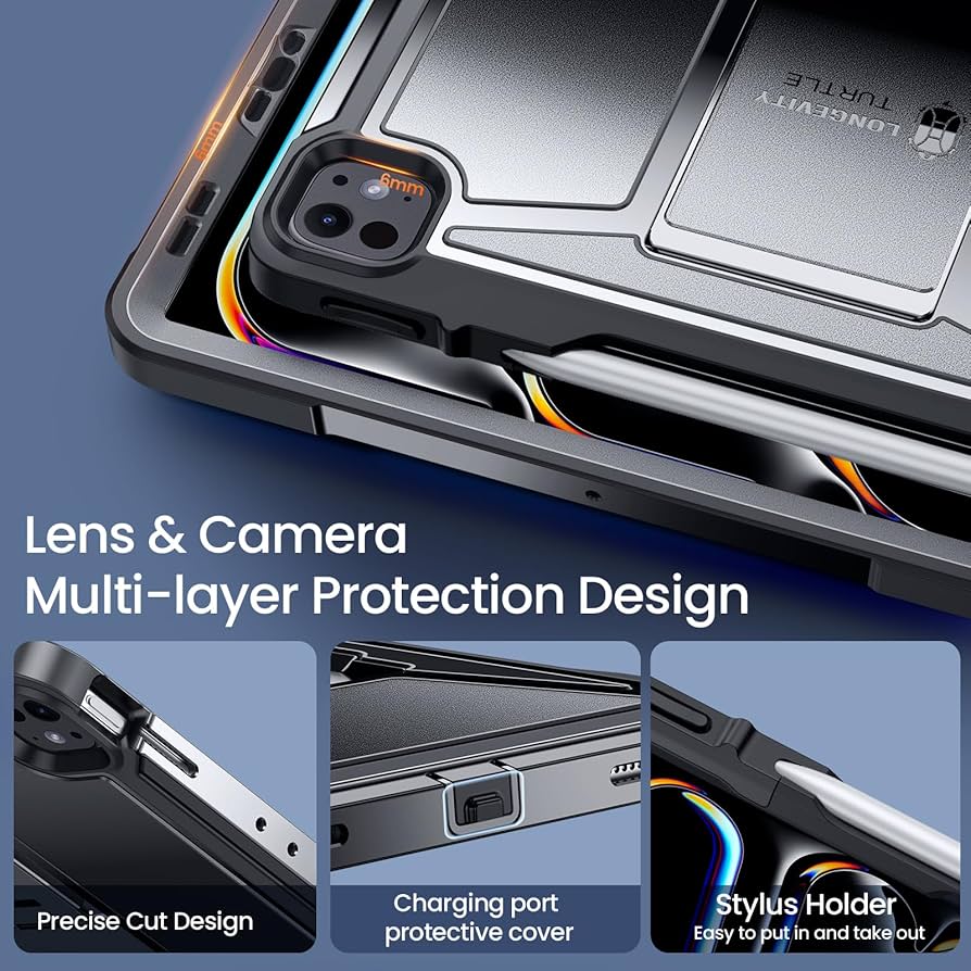 ZtotopCases for iPad Pro 13 Inch Case 2024 M4 7th Gen/Pro 12.9