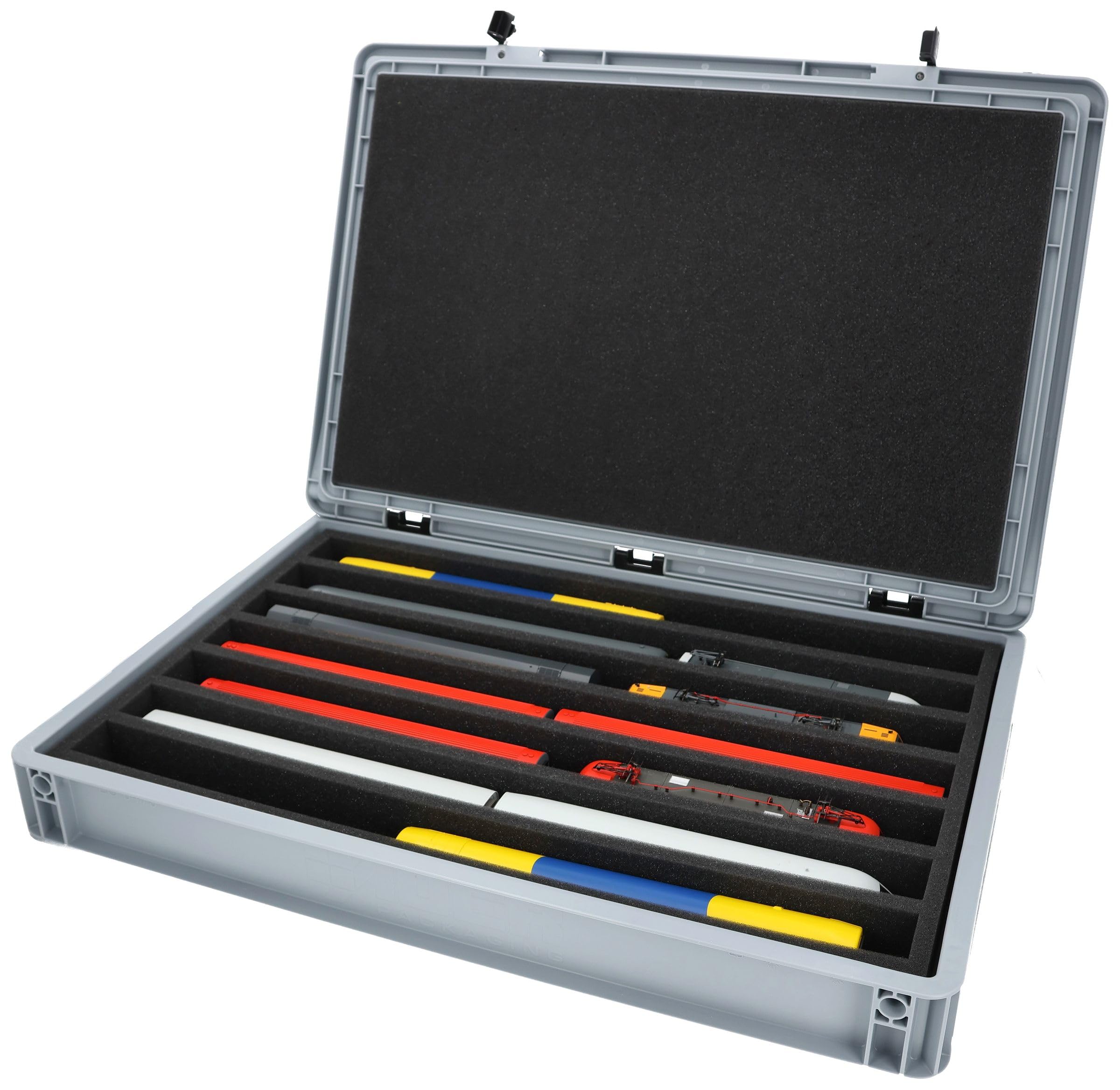Feldherr Eurobox 60 x 40 cm Set per modellismo Ferroviario Scala H0-7 con Inserti in Schiuma