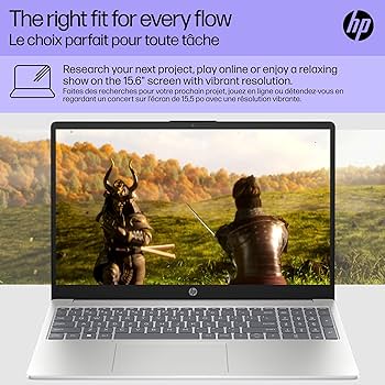 HP 15.6 inch Laptop with AMD Ryzen 5 Processor and 16GB RAM