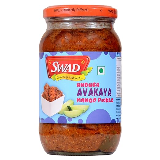 Andhra Avakaya Mango Pickle - 400gm (Pack of 1)