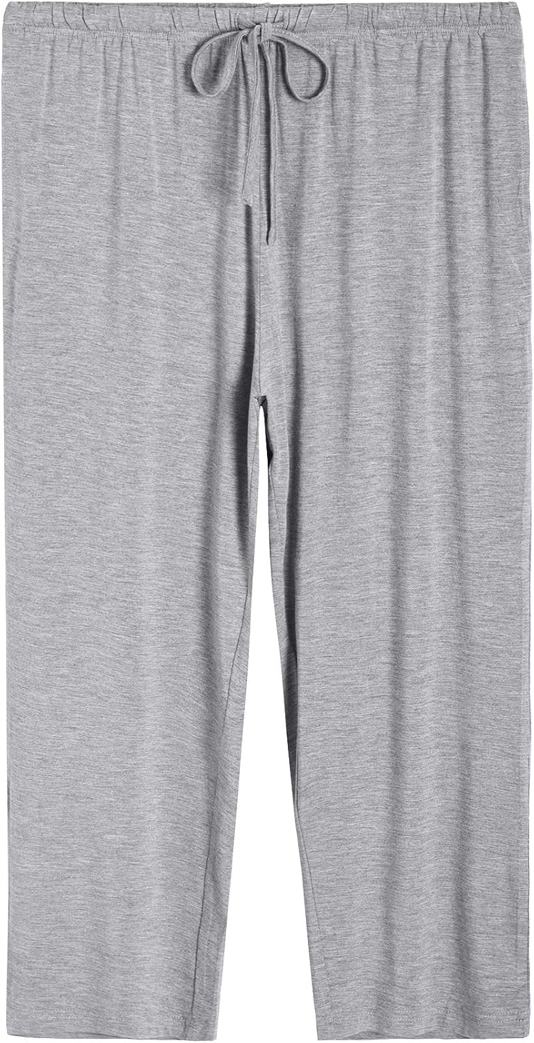 Latuza Women's Pleated Loungewear Top and Capris Pajamas Set - Image 4