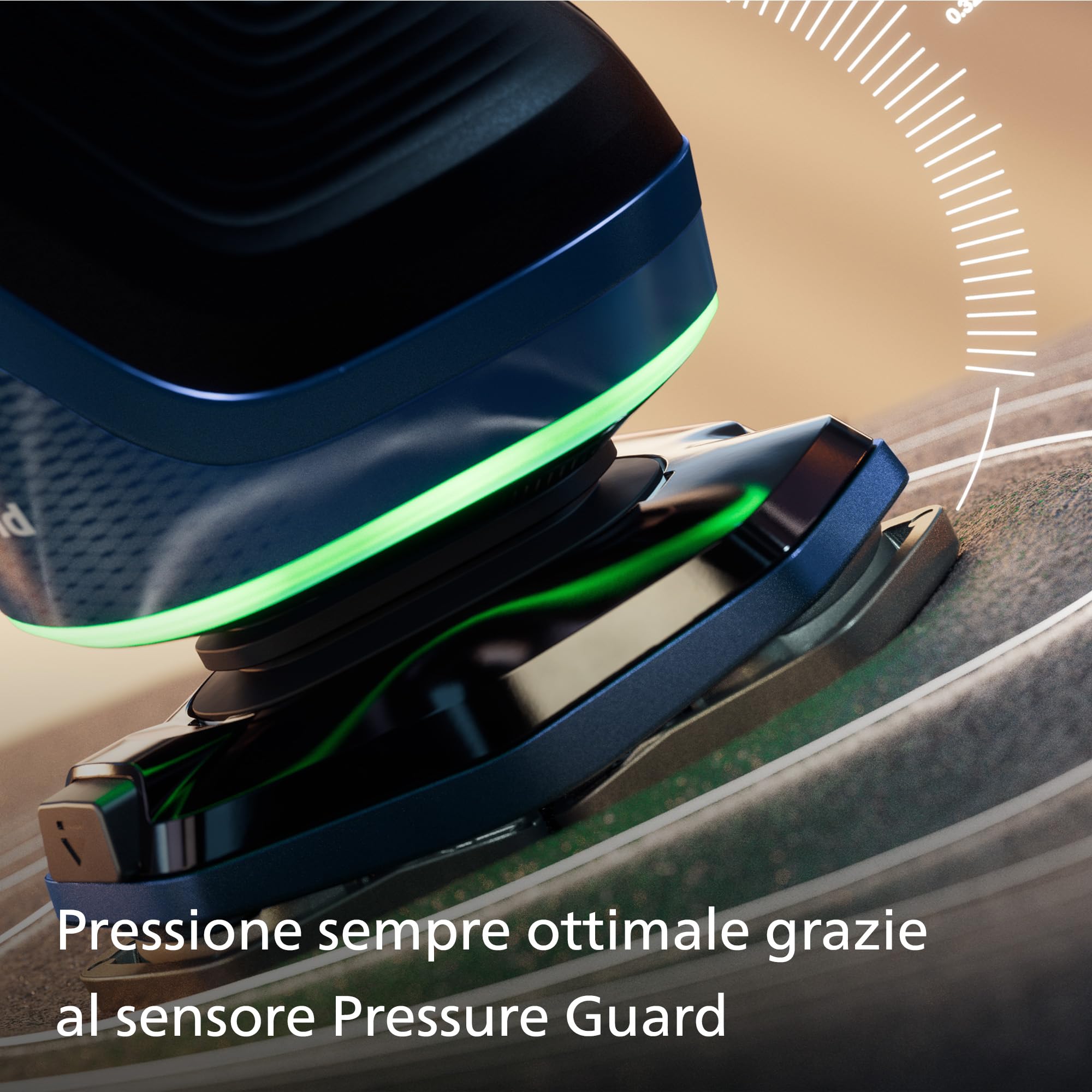 Philips Shaver Series 9000 - Rasoio elettrico Wet&Dry per uomo blu, tecnologia Lift & Cut e SkinIQ, rifinitore a scomparsa, custodia de pulizia, supporto ricarica e custodia viaggio