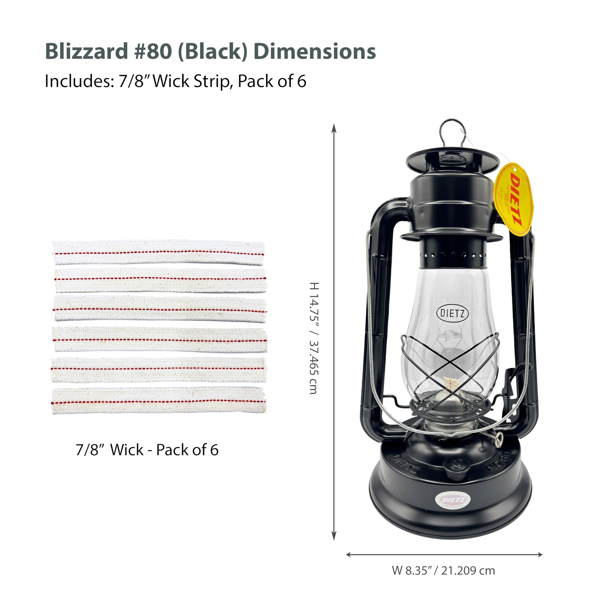 DIETZ 80 BLACK×GOLD Custom Amber Amazon.com: Light of Mine - Dietz #80 Blizzard Oil Lantern