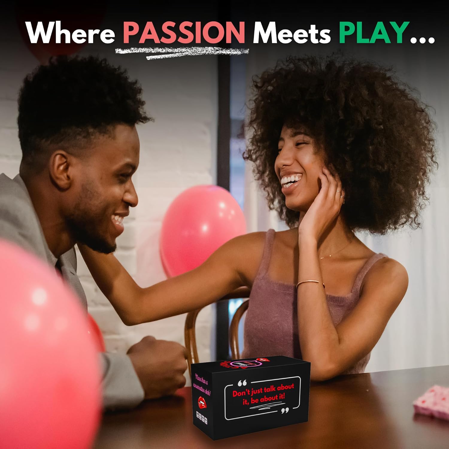 Pillow Talk – 150 Dare & Conversation Cards for Couples | Fun Game for Date Nights & Relationship Building for Couples